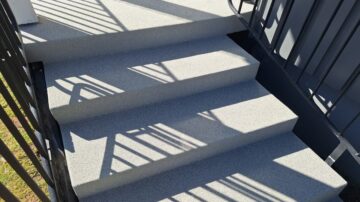 Renovera betongtrappa